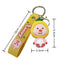 Cartoon Fruit Doll PVC Keychain Accessory