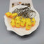 Cartoon Duck PVC Unisex Bag Charm Keychain