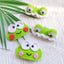 Handmade Wool Knitted Frog Hair Clip - 3D Cartoon Animal Design BB Side Clip Headwear