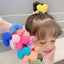 Cartoon Heart Acrylic Hair Tie for Girls