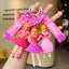 Cartoon Barbie Doll Pendant Keychain for Women