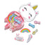 Cartoon Rainbow Metal Hair Clip & Unicorn Hairpin Gift Set for Girls