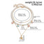 Bohemian Baroque Style Beach Pentagram Shell and Fish Tail Imitation Pearl Pendant Necklace Set