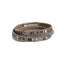 Bohemian Geometric PU Leather Alloy Rhinestone Women's Bracelet with Magnetic Buckle