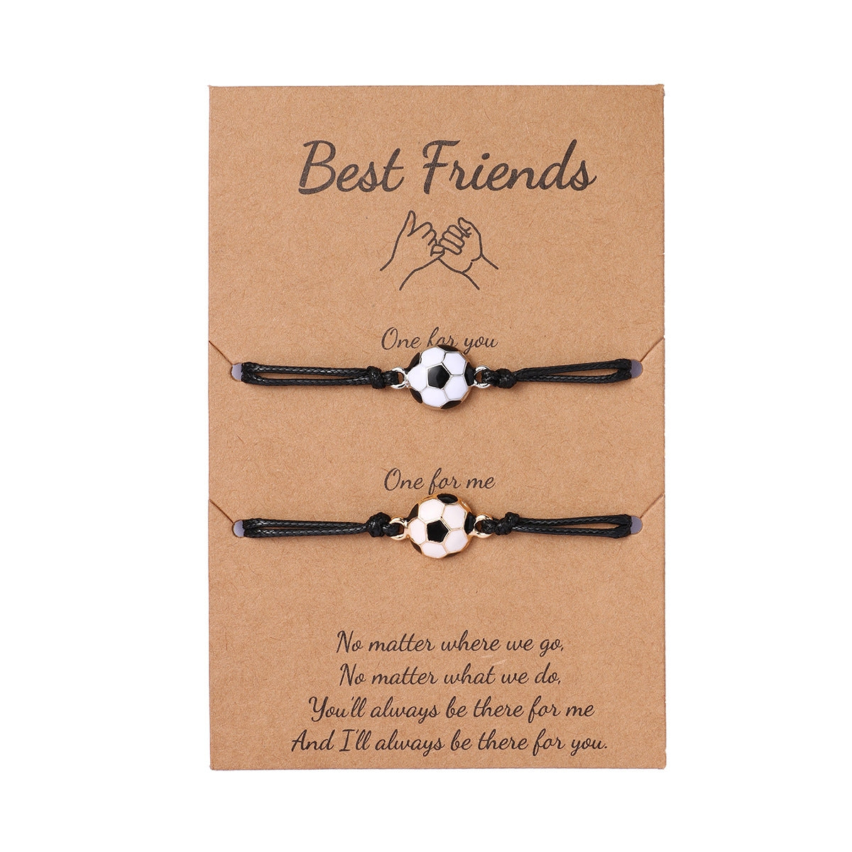 Casual Cartoon Soccer Zinc Alloy Braid Unisex Bracelet