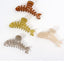 Casual Fishbone Transparent Hair Claw Clip for Women