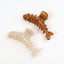 Casual Fishbone Transparent Hair Claw Clip for Women