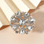 Casual Floral Zirconia Alloy Statement Rings for Women