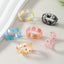 Casual Colorful Acrylic Fruit Women's Rings