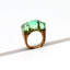 Casual Geometric Wood Resin Handmade Fashion Rings