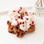 Casual Heart Shape Print Hair Tie - Korean Style Scrunchie Headwear