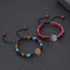 Casual Natural Stone Double Layer Tree of Life Yoga Bracelets