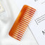 Casual European Fashion Acetate Marble Hair Comb - Anti-Static Women's Hairdressing Accessory