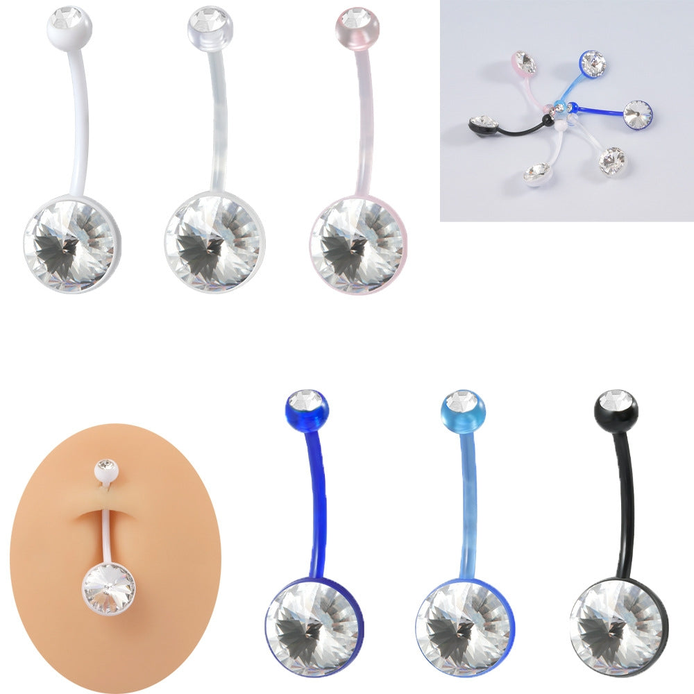 Casual Modern Acrylic Maternity Belly Ring