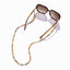 Bohemian Multicolor Crystal Beaded Glasses and Mask Chain for Women