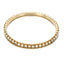 Casual Punk Multi-Layer Rhinestone Alloy Bangle Bracelet