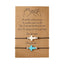 Casual Retro Turquoise Cross Handmade Friendship Bracelets