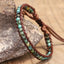 Casual Unisex African Turquoise Geometric Rope Bracelet