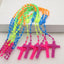 Casual Retro Glow-in-the-Dark Plastic Bead Pendant Necklace