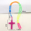 Casual Retro Glow-in-the-Dark Plastic Bead Pendant Necklace