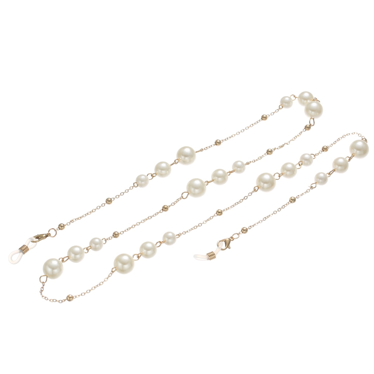 Casual Unisex Pearl Alloy Glasses Chain Necklace