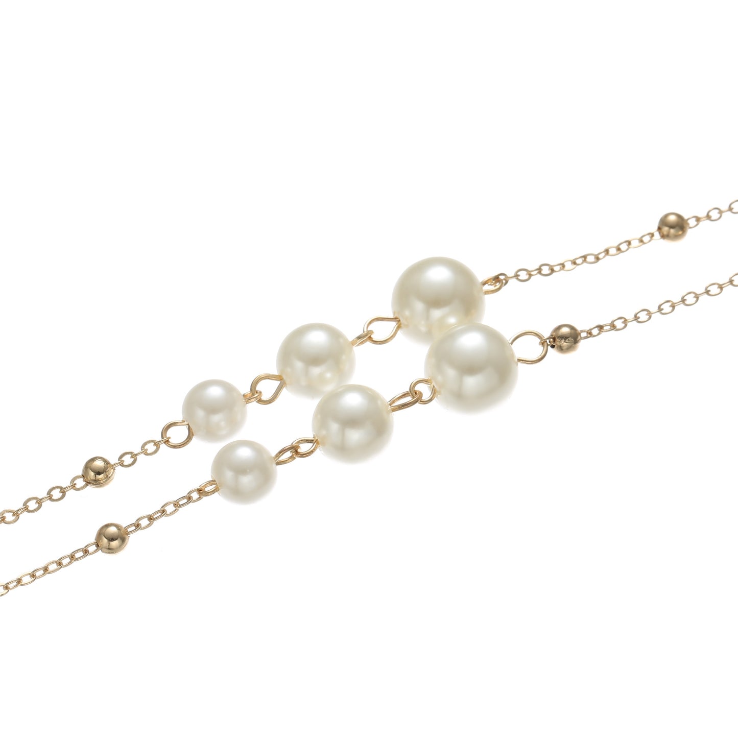 Casual Unisex Pearl Alloy Glasses Chain Necklace