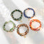 Casual Beach Style Crystal Beaded Layered Bracelet Set