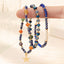 Casual Beach Style Crystal Beaded Layered Bracelet Set