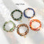Casual Beach Style Crystal Beaded Layered Bracelet Set
