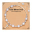 Casual Cross Heart Rhinestone Faux Pearl Rope Bracelet