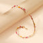 Casual Floral Linen Alloy Handmade Women's Fashion Choker Necklace