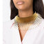 Casual Geometric Alloy Statement Choker Necklace