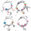 Casual Geometric Letter and Unicorn Beaded Children's Bracelet Set