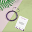 Casual Geometric Natural Stone Handmade Rope Bracelets with Card Elements