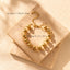 Casual Solid Color Metal Chain Hollow Women's Bracelet