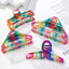 Casual Gradient Polygonal Hair Claw Clip - Fashionable Hair Accessory