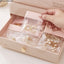 Casual Solid Color EVA Waterproof Jewelry Storage Bags