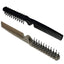 Casual Solid Color Double Tooth Folding Massage Comb for Hairdressing