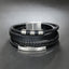 Casual Multi-Layer Braided PU Leather Stainless Steel Men's Bracelet