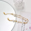 Casual Adjustable Titanium Steel Pearl Bracelet - Korean Style Silver Design