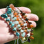 Casual Bohemian Geometric Beaded Crystal Adjustable Bracelet