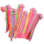 Children's Braided Colorful Hair Clip Wig Headdress for Stage Performance
