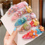 Children's Cute Daisy and Colorful Cartoon Hairpin Set