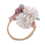 Children's Handmade Pearl Flower Nylon Headband