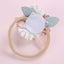 Children's Handmade Pearl Flower Nylon Headband