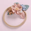 Children's Handmade Pearl Flower Nylon Headband