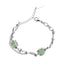 Chinoiserie Sterling Silver Bamboo Aventurine Bracelet Collection