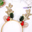 Christmas Reindeer Antler Party Headband with Bells