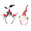 Christmas Feather Santa Hat Headband Party Costume Accessory