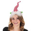 Christmas Feather Santa Hat Headband Party Costume Accessory